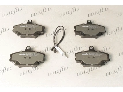 Brake Pad Set, disc brake (PD09.504)