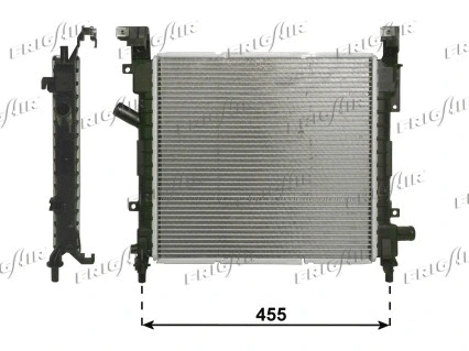 Radiator, engine cooling (0105.3079)
