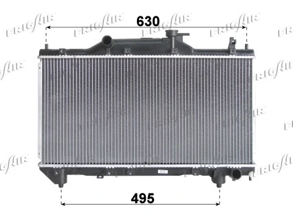 Radiator, engine cooling (0115.3136)