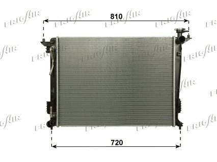 Radiator, engine cooling (0133.3043)