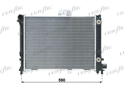 Radiator, engine cooling (0122.3009)