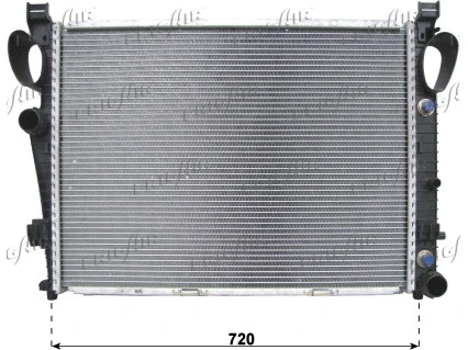 Radiator, engine cooling (0106.3097)
