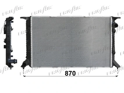 Radiator, engine cooling (0110.3147)