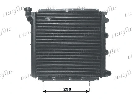 Radiator, engine cooling (0109.2025)
