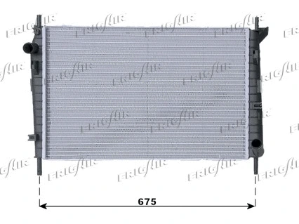 Radiator, engine cooling (0105.2050)