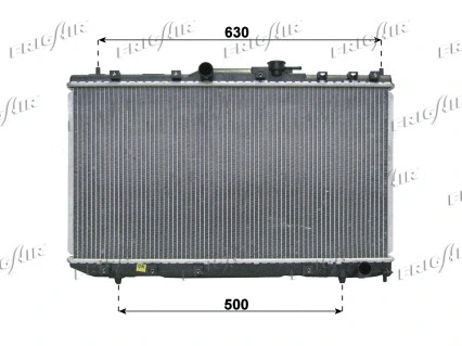 Radiator, engine cooling (0115.3007)