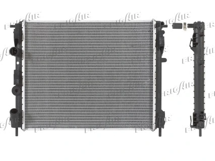 Radiator, engine cooling (0109.3072)