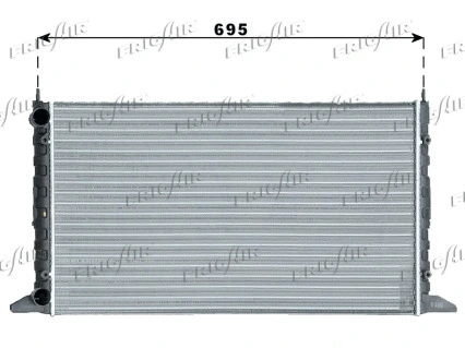 Radiator, engine cooling (0105.3052)