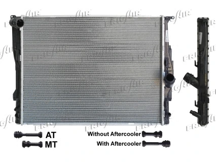 Radiator, engine cooling (0102.3126)