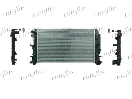 Radiator, engine cooling (0206.2087)