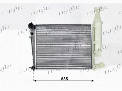 Radiator, engine cooling (0103.3036)