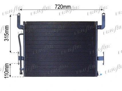 Condenser, air conditioning (0809.3037)