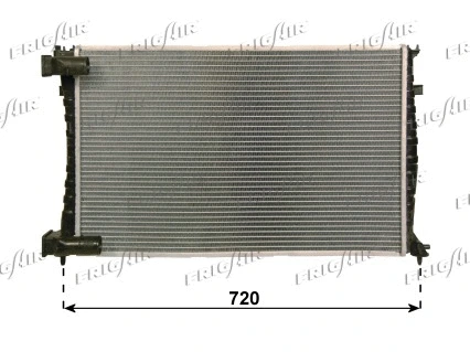 Radiator, engine cooling (0103.3095)