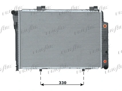 Radiator, engine cooling (0106.3054)