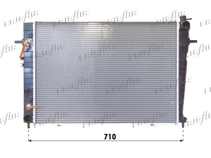 Radiator, engine cooling (0128.3086)