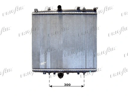 Radiator, engine cooling (0103.3066)