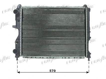 Radiator, engine cooling (0104.3083)