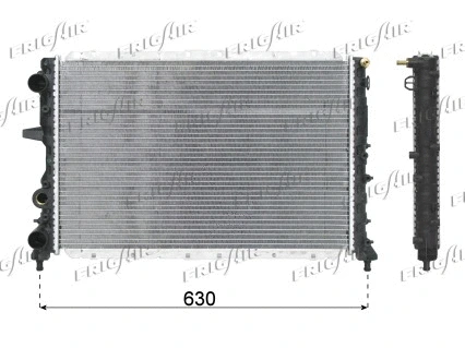Radiator, engine cooling (0104.3102)