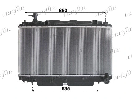 Radiator, engine cooling (0115.3168)