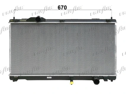 Radiator, engine cooling (0115.3180)