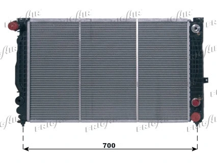 Radiator, engine cooling (0110.3005)