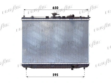 Radiator, engine cooling (0133.3025)