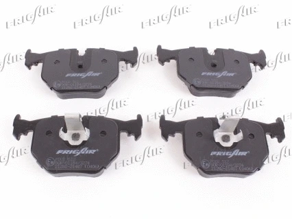 Brake Pad Set, disc brake (PD02.512)