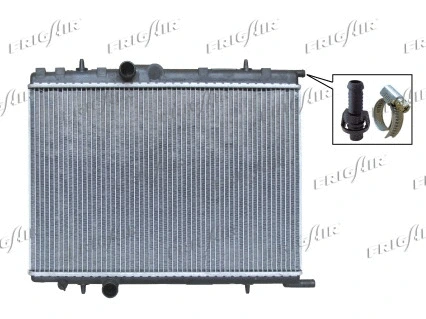 Radiator, engine cooling (0103.3042)