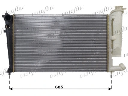 Radiator, engine cooling (0103.3020)