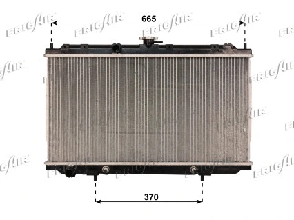 Radiator, engine cooling (0121.3064)