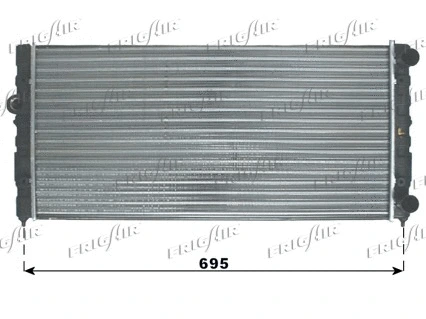 Radiator, engine cooling (0110.3024)