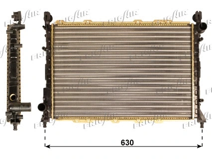 Radiator, engine cooling (0113.3023)