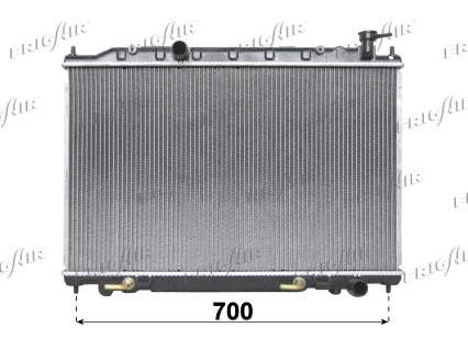 Radiator, engine cooling (0121.3050)
