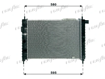 Radiator, engine cooling (0107.2029)