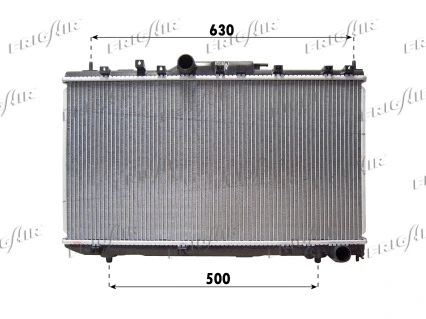 Radiator, engine cooling (0115.3098)