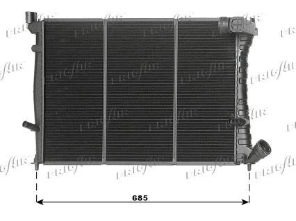 Radiator, engine cooling (0103.3026)