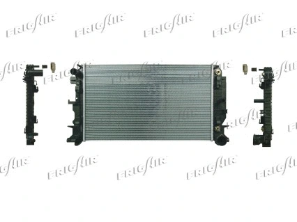 Radiator, engine cooling (0206.2088)