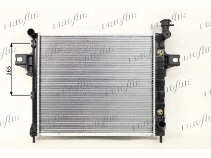 Radiator, engine cooling (0118.3026)