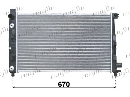 Radiator, engine cooling (0106.3007)