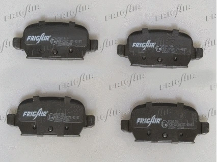 Brake Pad Set, disc brake (PD07.514)