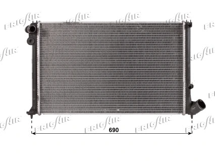 Radiator, engine cooling (0103.3024)