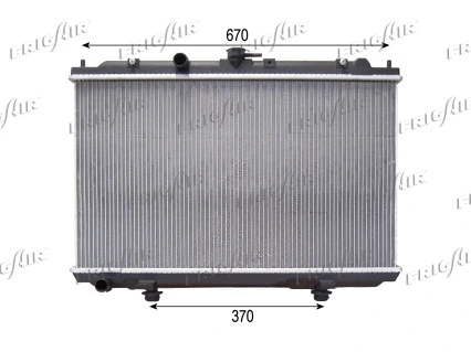 Radiator, engine cooling (0121.3042)