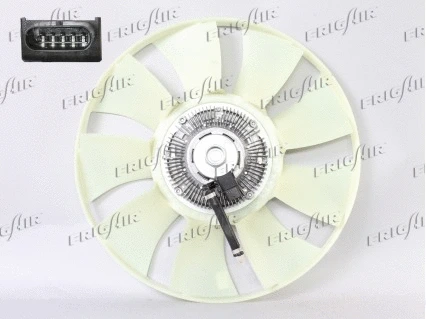 Clutch, radiator fan