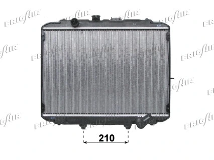 Radiator, engine cooling (0128.3115)