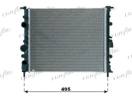 Radiator, engine cooling (0109.3080)