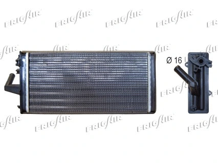 Heat Exchanger, interior heating (0604.3114)