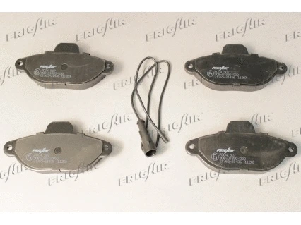Brake Pad Set, disc brake (PD04.507)