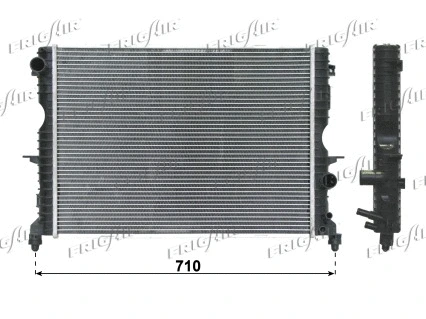 Radiator, engine cooling (0101.3049)