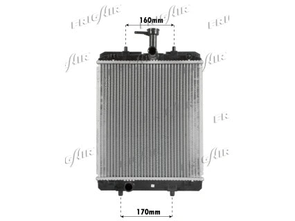 Radiator, engine cooling (0103.3068)