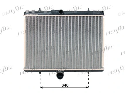 Radiator, engine cooling (0104.3167)